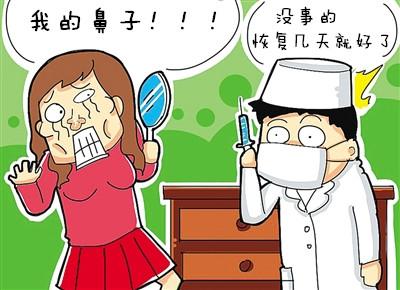 隆鼻失败