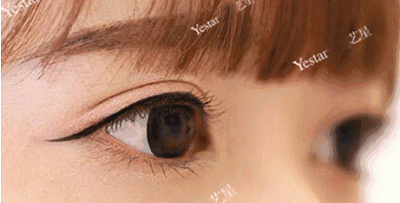 睫毛自然上翘