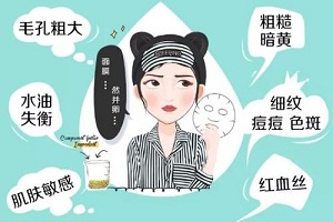 黑脸娃娃改善毛孔粗大的过程